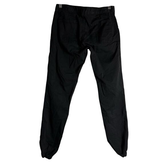 Elizabeth and James Oliver Black Low Rise Utility Slim Jogger Pants 25 - Picture 7 of 9